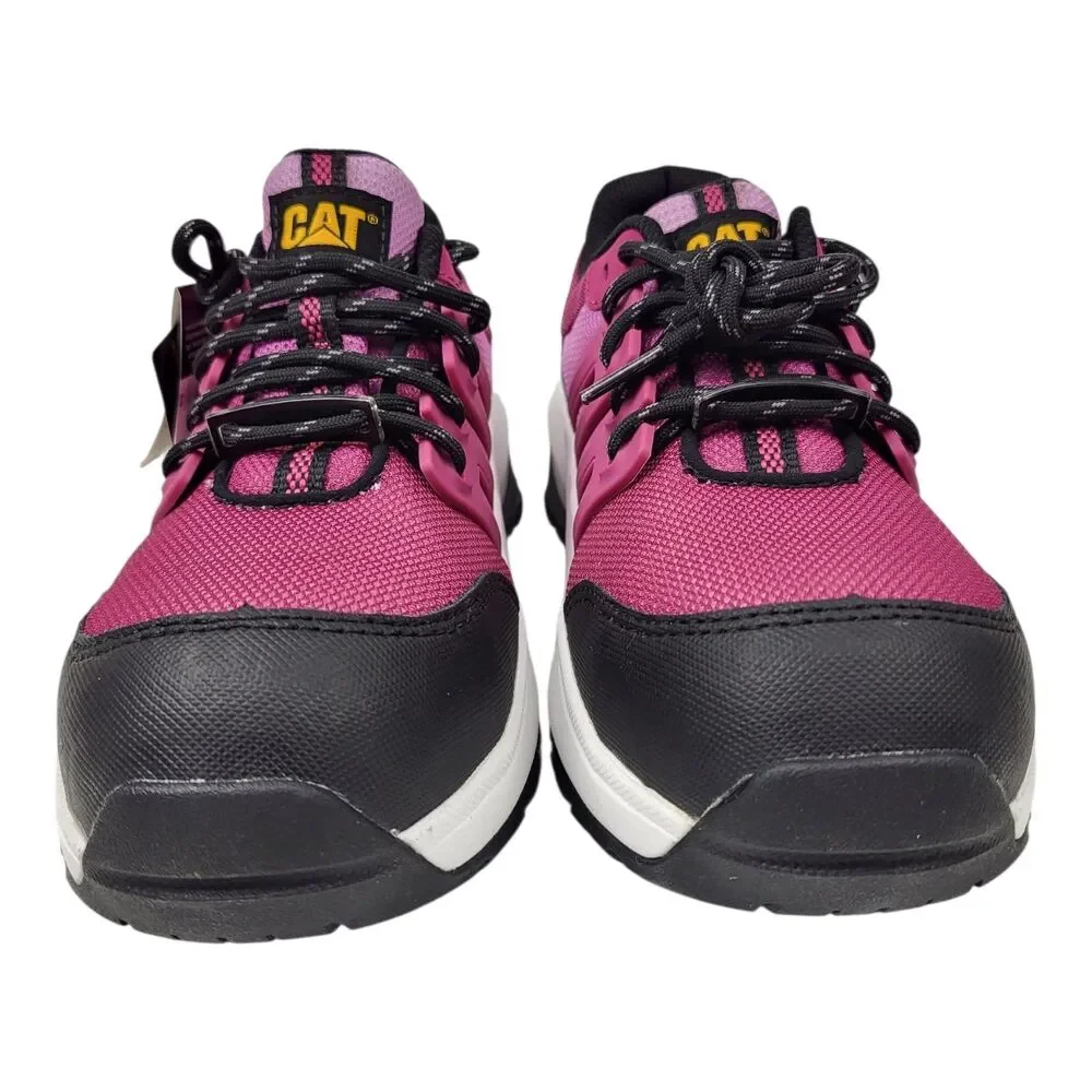 CAT Streamline 2.0 Women's ASTM Comp Toe Fuchsia Work Sneakers Shoes 5.5 New